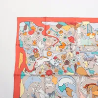 エルメス カレ90 MILLE ET UN LAPINS 千と一羽のうさぎ スカーフ