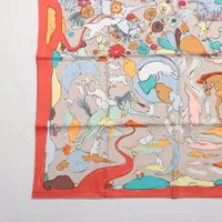 エルメス カレ90 MILLE ET UN LAPINS 千と一羽のうさぎ スカーフ