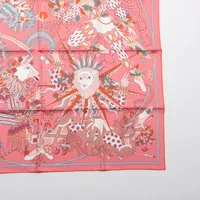エルメス カレ90 Le Sacre des Saisons 四季の祭典 スカーフ
