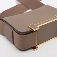 エルメス ゲタ シェーブル エトゥープ ゴールド金具 W:2024年