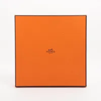 エルメス シェーヌダンクル プレート 陶器 ホワイト 2点セット