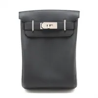 【ロコ様】美品 HERMES オズ ホワイト シルバー金具　35ハーフ　箱無し エルメス バーキン35 トゴ パープル シルバー金具 □N:2010年