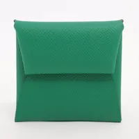 HERMES エルメス バスティア ルージュH(アッシュ) 小銭入れ 財布