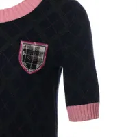 CHANEL ベルト付きニット モヘア ワンピース 34 CHANEL ベルト付きニット モヘア ワンピース 34