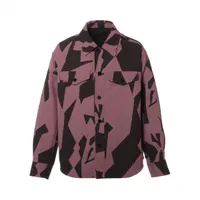 ヴィトン 23SS シルク シャツ 36 レディース ブラック RW231W