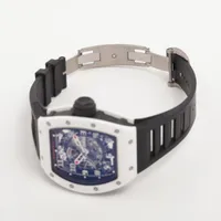 リシャールミル RM030 CA ATZ CE×カーボン×ラバー AT スケルトン文字盤