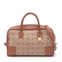 ❣️LOEWE ロエベ アナグラム アマソナ28 2WAYハンドバッグ パープル 楽天市場】LOEWE ロエベ アマソナ28 アナグラム ハンドバッグ