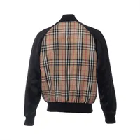 バーバリー ティッシ期 ポリエステル ブルゾン 44 メンズ