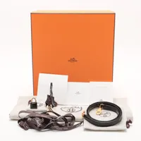 HERMES セリエキーケース　ゴールド金具　黒×赤　□L刻印　直営店購入 楽天市場】エルメス キーケース セリエの通販