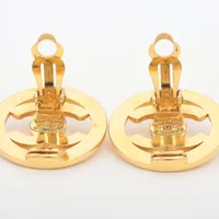シャネル ココマーク ターンロック 97P イヤリング(両耳用) GP