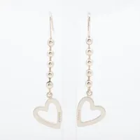 グッチ ハートシェイプ ピアス(両耳用) 925 7.0g シルバー