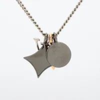 Louis Vuitton ネックレス M00521 RM1201 ヴィトン ペンダント LVインスティンクト M00521 メタル
