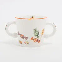 ティファニー ピギーバンク 貯金箱 陶器 ホワイト A3166692
