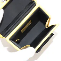 ダンヒル GTロックバッグ レザー ショルダーバッグ イエロー AY015238