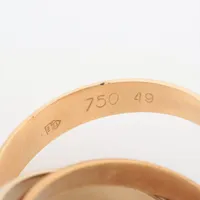 カルティエ トリニティ リング 750(YG×PG×WG) 7.3g 49 AP103533