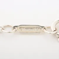 最終価格　ティファニー　シルバー　サッカー ティファニー ハートキー1P ネックレス 925×ダイヤ 4.0g