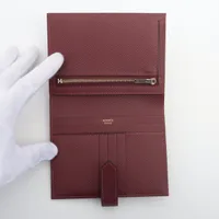 エルメス ベアンコンパクト ヴォーエプソン 二つ折り財布