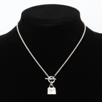 エルメス ケリー アミュレット ネックレス 925 12.3g シルバー