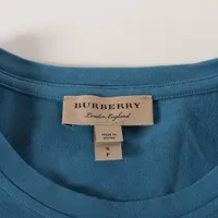 バーバリー　Tシャツ　水色　6Y バーバリー コットン Tシャツ S メンズ ブルー 8008599 AP103910