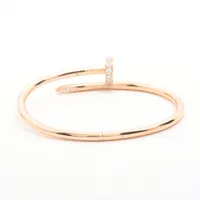 カルティエ アンクル バングル ダイヤ 17 Cartier カルティエ 貴金属・宝石 ジュストアンクル SMモデル