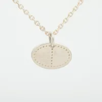 エルメス エクリプス エブリン ネックレス 925 8.4g シルバー A3474353