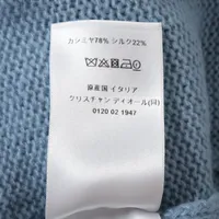 クリスチャンディオール カシミヤ×シルク ニット I40 レディース