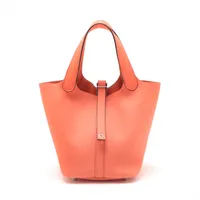 ★正規店購入 HERMES ピコタンロック PM オレンジ ピコタンロックPM テールバテュー オレンジ[] Picotin Lock PM