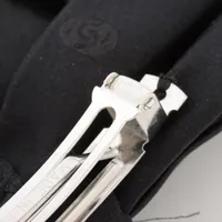 CHANEL シャネル　ココマーク　レザーバレッタ シャネル(CHANEL)シャネル ココマーク バレッタ アクセサリー