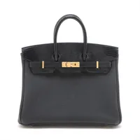 【専用】バーキン25 空箱　付属品つき　2箱セット　ケリー28 エルメス HERMES バーキン25 W刻 (2024年製) ブラック シルバー