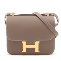 エルメス コンスタンス コンパクトウォレット エトゥープ/G金具 楽天市場】エルメス HERMES コンスタンス スリム エプソン