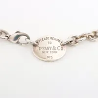 ティファニー925 チョーカー 楽天市場】TIFFANY＆CO ティファニー925 シルバー