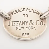 TIFFANY&Co. リターントゥ オーバル チョーカー 極美品✨ ティファニー チョーカー ネックレス リターントゥ