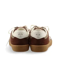 【GUCCI】インターロッキングGスエード＆キャンバススニーカー 25新作 GUCCI インターロッキングG メンズ スニーカー スエード
