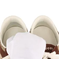 【GUCCI】インターロッキングGスエード＆キャンバススニーカー 25新作 GUCCI インターロッキングG メンズ スニーカー スエード