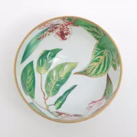 エルメス パシフォリア ボウル 陶器 グリーン 刻印 パプリカ VP010416