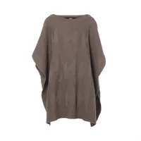 美品✨ARTISAN　ポンチョ　ケープ　2way　カシミヤ　ウール　ブラック ウール＆カシミヤケープコート（ポンチョ）｜sankyo shokai