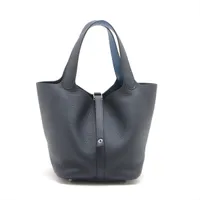 HERMES オリラグ カシゴラ混　ダークグレー ダブルブレスト ピーコート 1740461381.jpg?1672237204