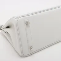 エルメス バーキン25 スイフト ニューホワイト シルバー金具 W