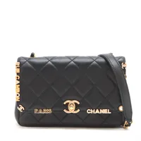 CHANEL★シャネル 中マトラッセシングル ラムスキン Aランク シャネル マトラッセ ラムスキン シングルフラップ シングル
