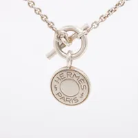 HERMES エルメス セリエ シルバー 925 ネックレス レディース メンズ エルメス セリエ ネックレス 925 9.5g シルバー A3493414｜中古
