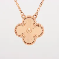 【USED】ヴァンクリーフ&アーペル ギョーシェ ネックレス 750 ヴァンクリーフ&アーペル ヴィンテージアルハンブラ ギョーシェ