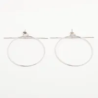 エルメス ループ ピアス(両耳用) 925 16.4g シルバー AP104717｜中古