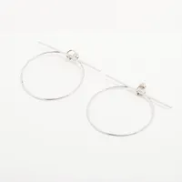エルメス ループ ピアス(両耳用) 925 16.4g シルバー AP104717｜中古