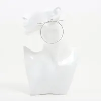 ☆洗練された存在感☆ エルメス ループピアス シルバー ☆フランス発☆【Hermes】シルバーピアス ≪Loop≫ ループ MM