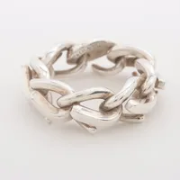 ティファニー　フック＆アイ　ラブノット　リング　K18　750　シルバー925 TIFFANY&Co. 8号 ティファニー リング・指輪 ラブノット フック