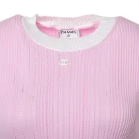 ★極希少★CHANEL ★半袖でニット★ココマーク ★ピンク ★コットン★ 楽天市場】中古 シャネル（長さ（袖）半袖）（ニット・セーター