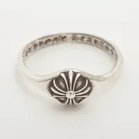 クロムハーツ バブルガム リング 925 1.5g クロスボール A3502926