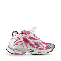 バレンシアガ ランナースニーカー ホワイト/ピンク/B 25SS ホワイト の ウィメンズ Track Trail Laces スニーカー