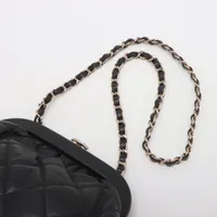 【美品】超レア　シャネル　ラム・マトラッセ・がま口・チェーンショルダー・ＳＶ金具 SummerSALE開催! 8/9～8/18 10時迄!】CHANEL シャネル チェーン