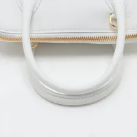 希少【HERMES】ホワイト クレマンスレザー BOLIDE ハンドバッグ BUYMA VINTAGE 中古 希少【HERMES】ホワイト クレマンスレザー